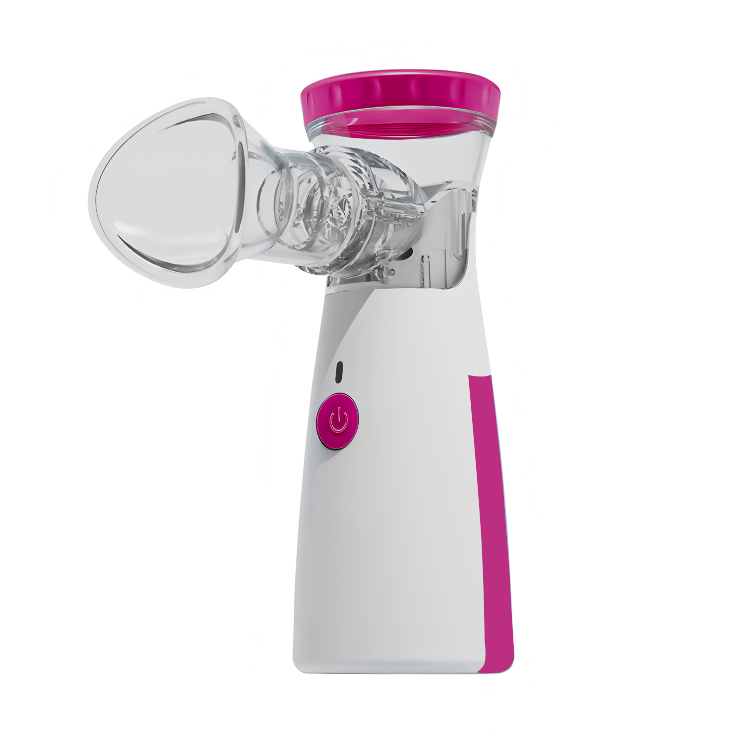 Electric Eye Steamer Sprayer Device Moisturizing Atomizer Water Compress Eyes Soothing Massage Wash Facial Steam Eye Washing: Silver