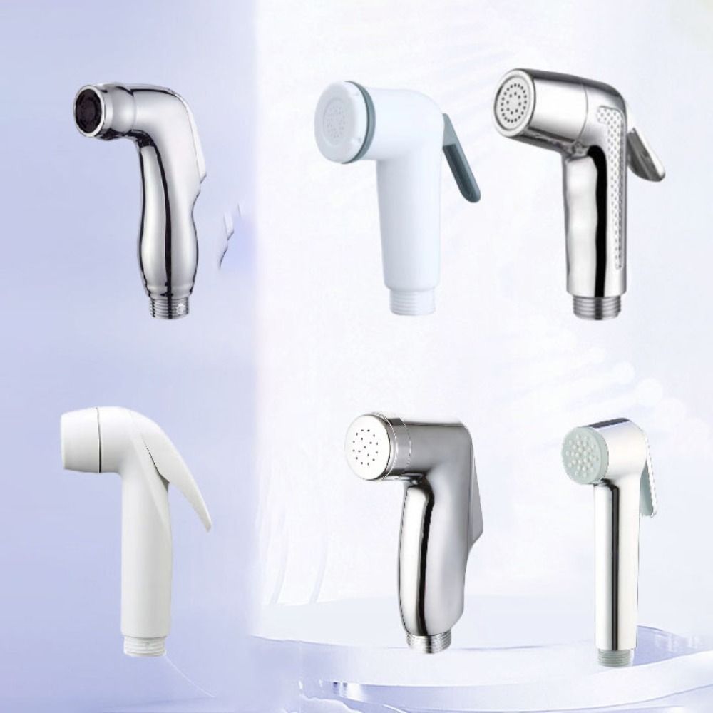 Thuis Toiletsproeier 12Cm Universele Handbediende Hogedrukspray Abs Slanghouder Bidet Kraan Badkamer Douche Accessoires