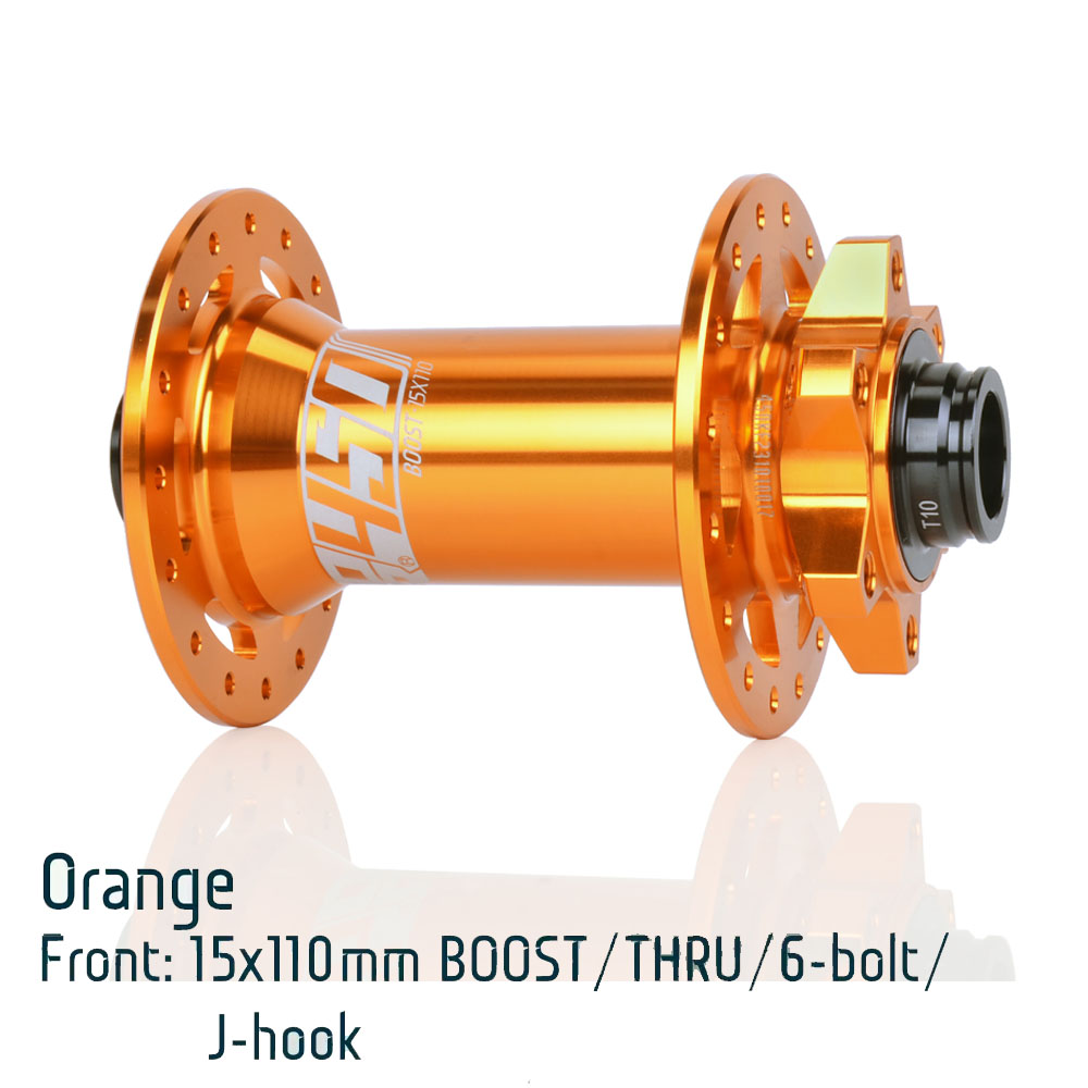 Koozer 450 Boost Front Hub TA 15x110 Thru Axle Hub 28H 32 Holes 6 Bolts Disc 2 Sealed Bearing Light Bike Parts Bicycle Hubs: Light Grey