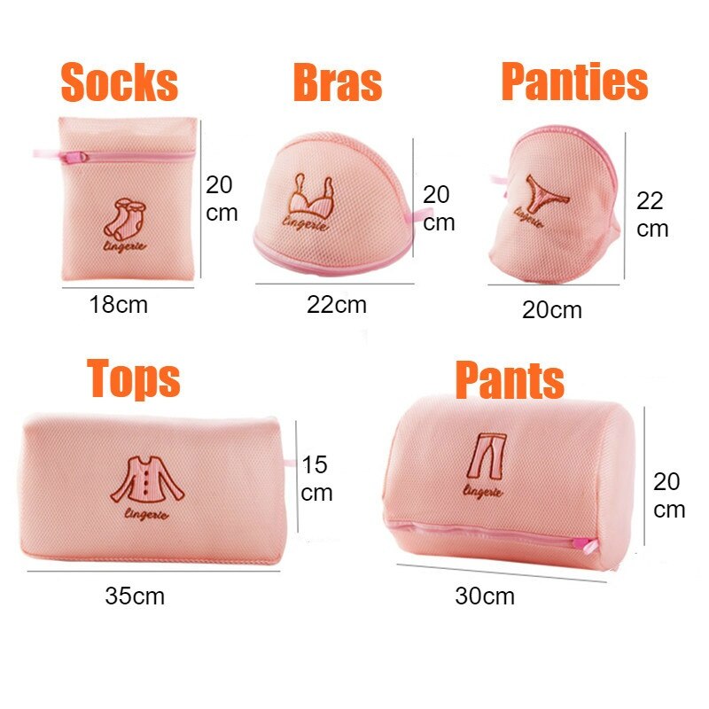 Washing Machine Laundry Bags Fine Mesh Bras Panties Socks Laundry Bags Travel Clothes Protection Dirty Clothes Storage Bags