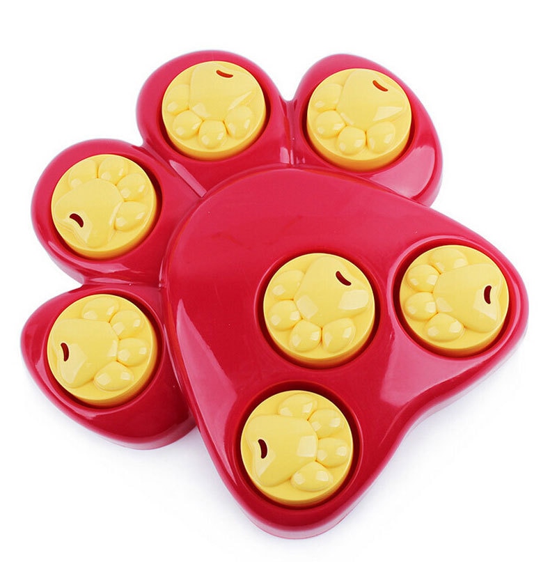Dog Interactive Games Puzzle Toys Dog Food Puppy Fun IQ Educational Treat Box Slow Feed Bowl Nontoxic Food Plate Dish