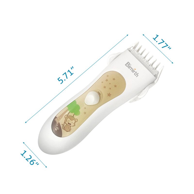 Elektrische Baby Haar Trimmer Haar Haarschneidemaschine Baby Haar Pflege Schneiden Entferner Wiederaufladbare Ruhig freundlicher Kleinkind Frauen Haustier Haar Rasierer
