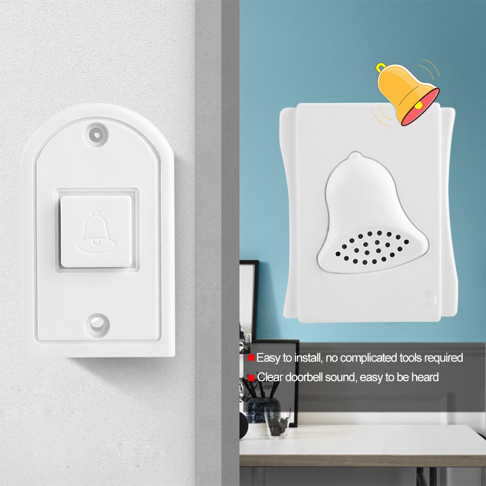 Wired Doorbell Ding Dong Bell Door Chime for Home Office Access Control System Security Door Chime Guest Welcome doorbell