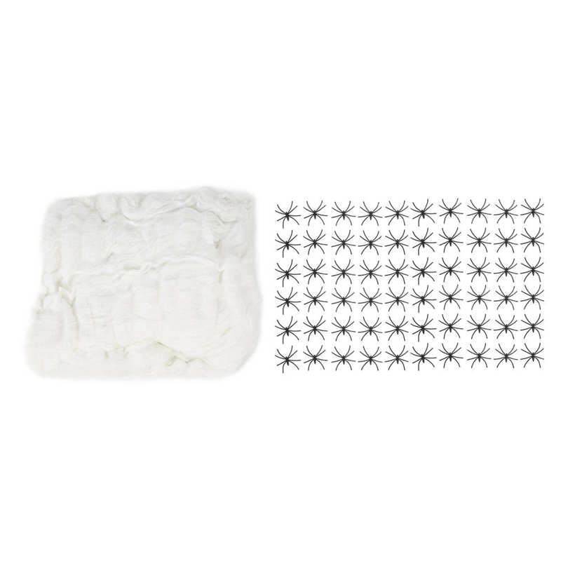 Halloween Stretch Spider Webs 800 Sqft Spooky Cobwebs Scary Cobweb Decor for Party Yard for Haunted House