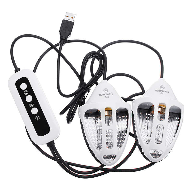 Dc5V 10W Shoes Uv Lamp Ultraviolet Ozone Shoe Sterilizer Dryer Deodorizer Dehumidify Sanitizer