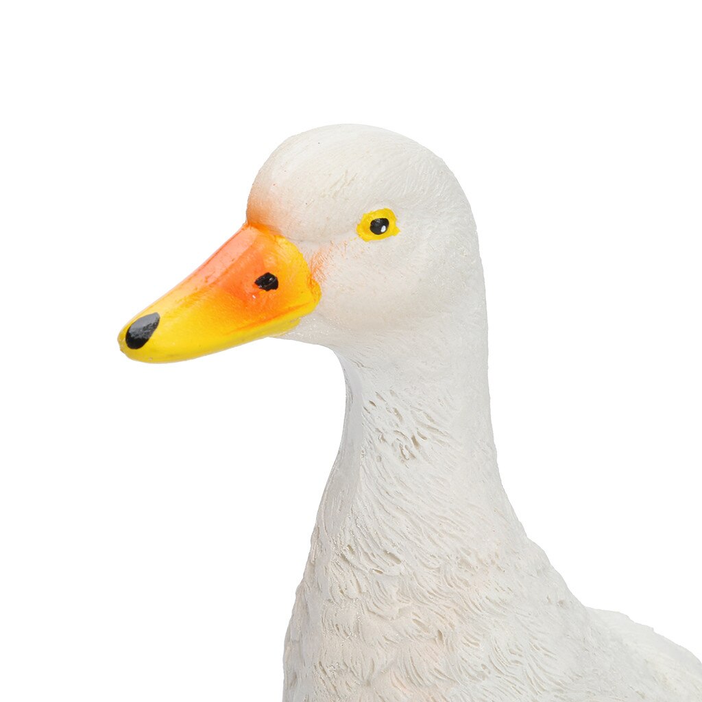 Small Resin Duck Statue Garden Yard Sculpture Outdoor Indoor Art Crafts Decor Jardineria Decoracion Garden Yard Duck #R15