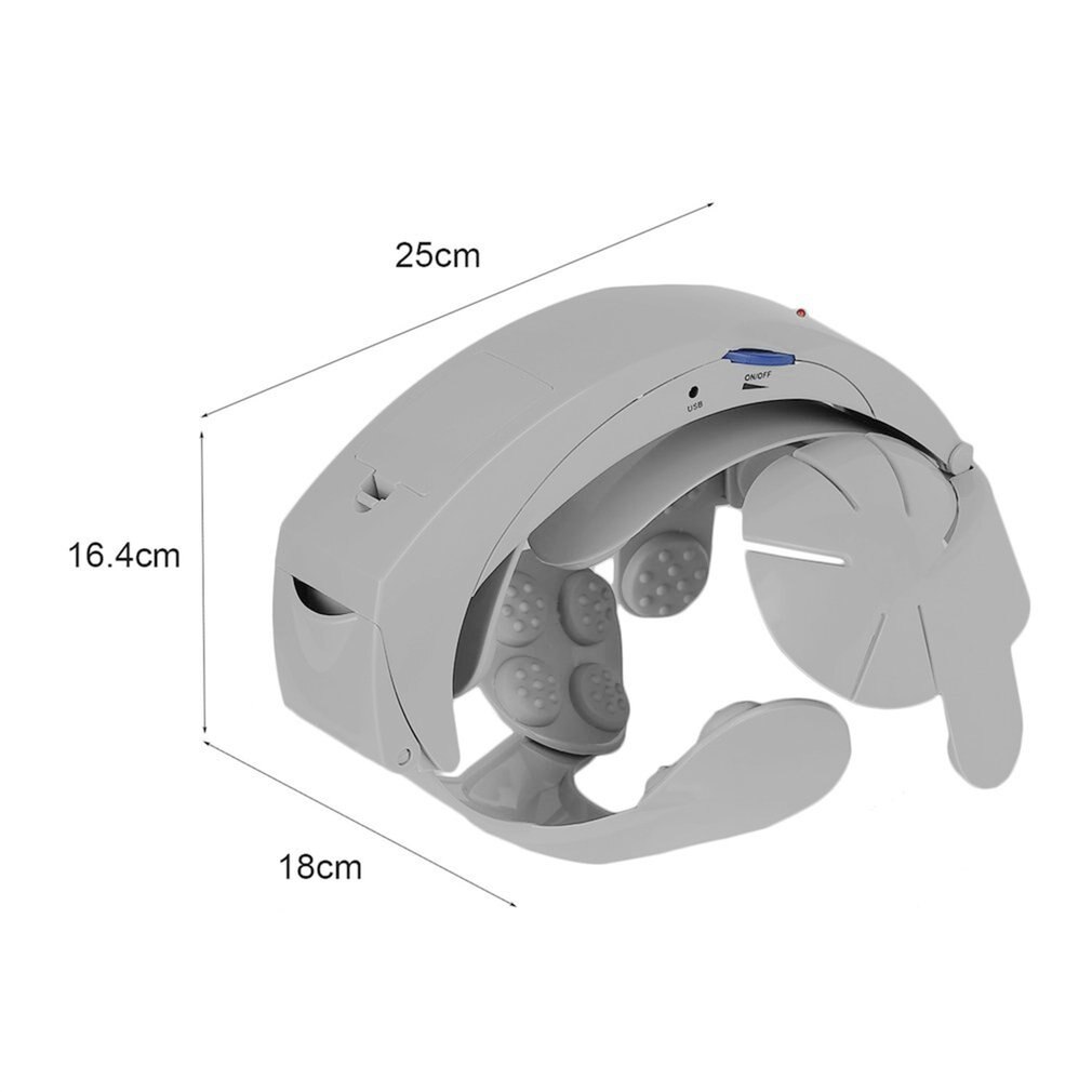 Humanized Electric Head Massager Brain Massage Rel... Grandado