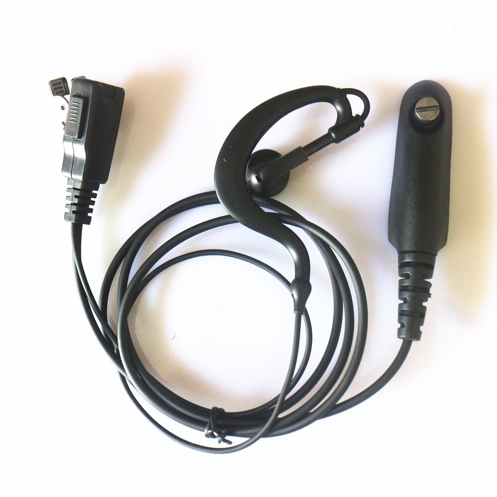 G forma oreja colgar auricular PTT Mic para Motorola Radio bidireccional GP140, GP320,GP339 GP640,GP650 P680, GP1280