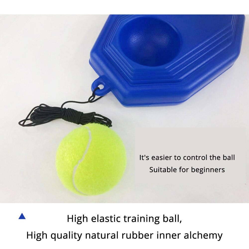 Tennis Ball Base Set High-density PE Single Person... – Grandado