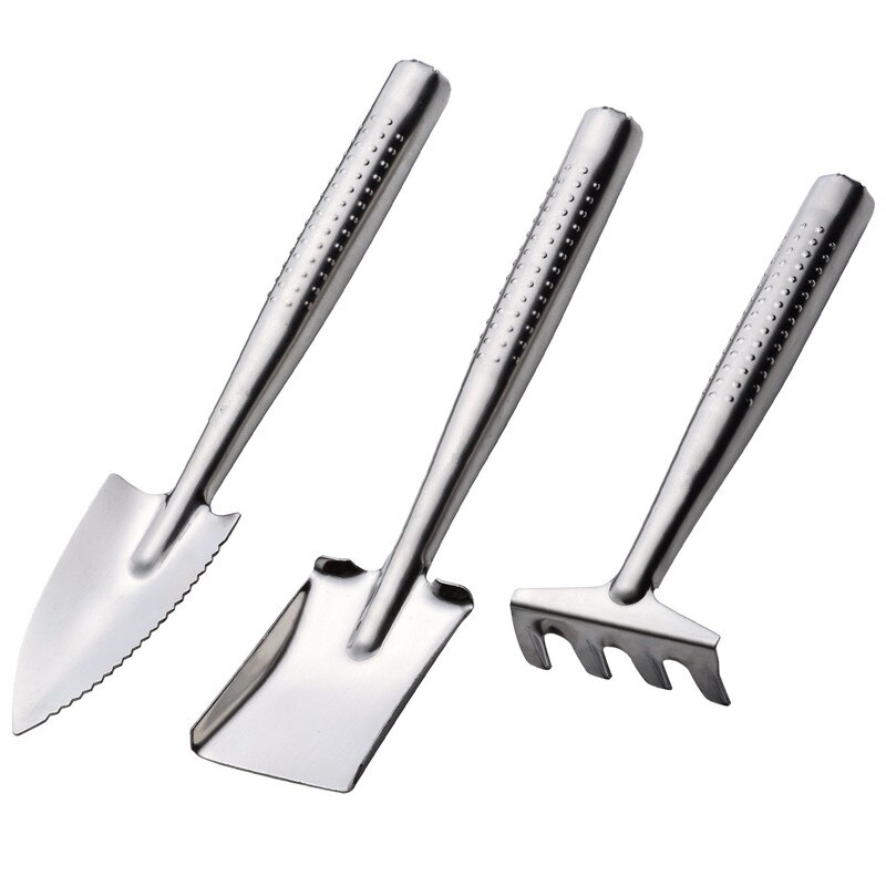 HS Tools 3PCS/SET Stainless Steel Garden Tools Set Mini Tools Gardening Kit had tool diy tool