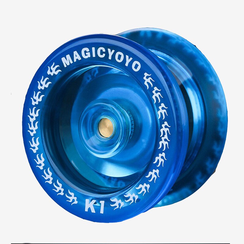 Giocattolo per bambini originale MAGIC YOYO K1 classico resistente alla caduta facile da usare yo-yo con corda in puro poliestere di qualità: Sky blue