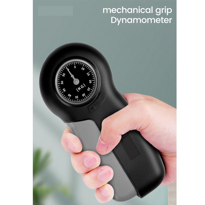 Uclio KYTO-dinamómetro de agarre de mano, entrenador de fuerza, entrenamiento de fuerza de mano, gimnasio, gris