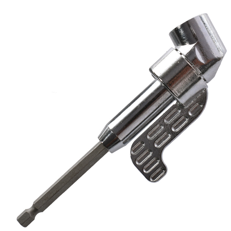 Hex Bit 105Degree Angle Screwdriver Socket Holder Adapter Adjustable Bits Drill Bit Angle Screw Driver Tool SocketFlexible Shaft: D