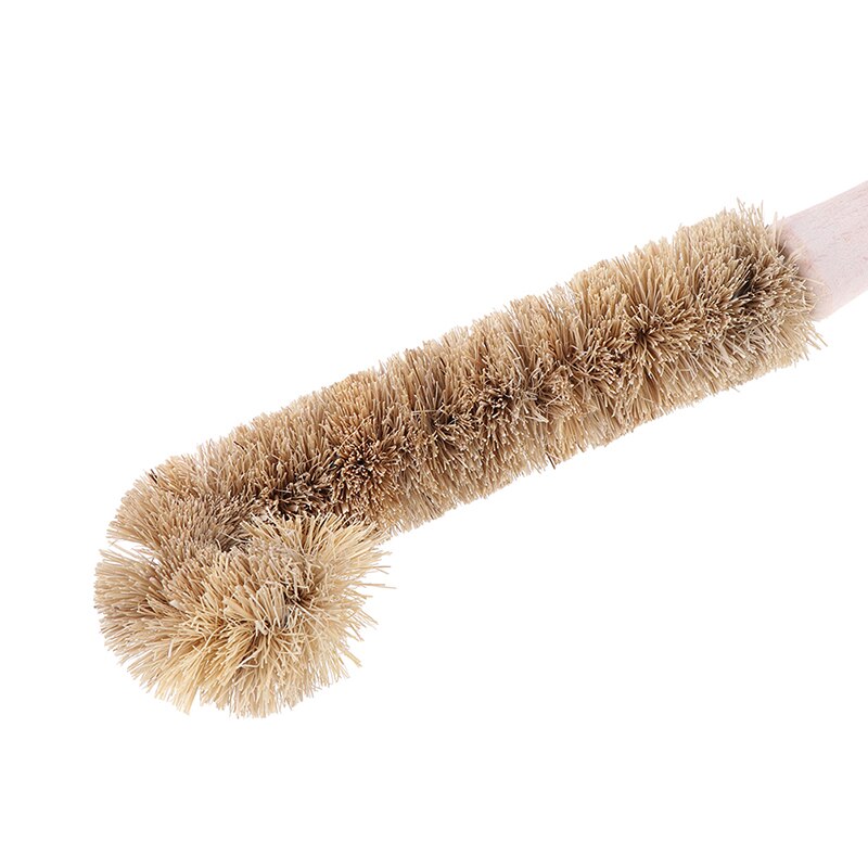 Topf Pinsel Nicht-stick Pfanne Lange Griff Flasche Pinsel Reinigung Pinsel Coconut Palm Tasse Pinsel Öl Entfetten Glas Dekontamination