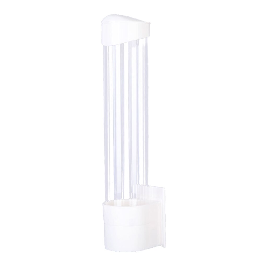 70 Cups Paper Cup Dispenser Disposable Automatic Plastic Holder Dustproof Free Punching Paper Cup Rack