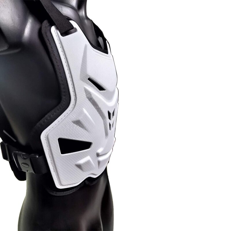 Equipo de Protección de fibra de carbono para motocicleta, armadura para el pecho, protección para la espalda, absorción de impacto, resistente a golpes