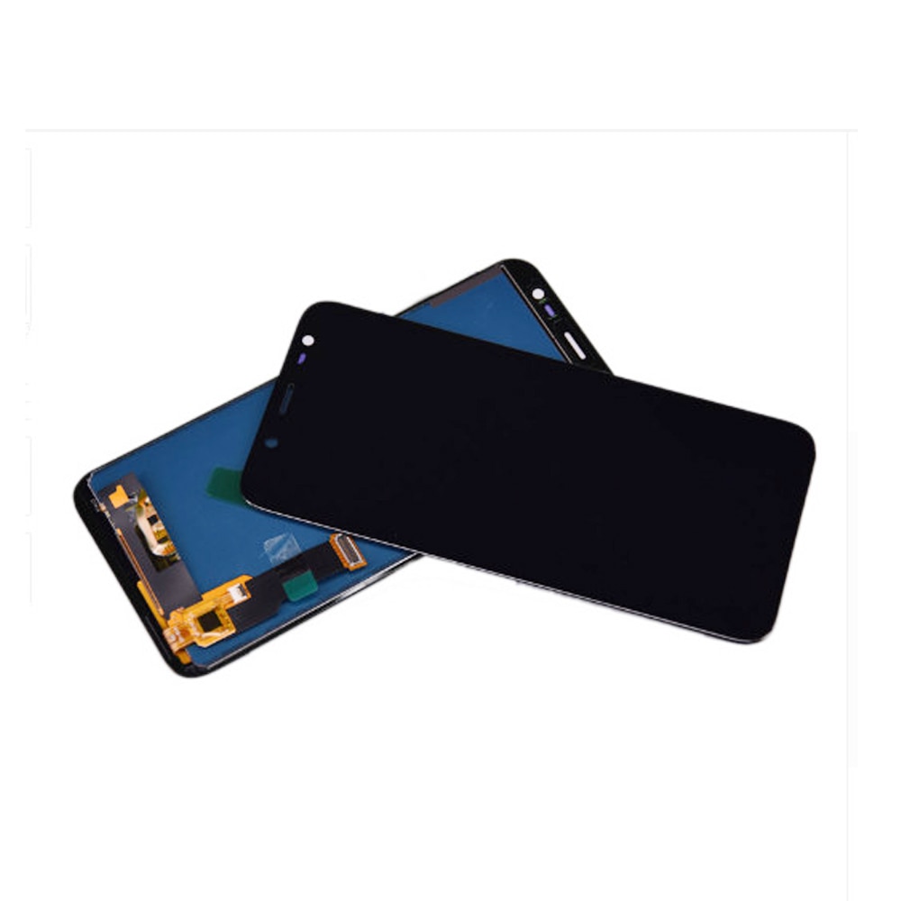 5.6 inch voor samsung galaxy  j6 j600 j600f j600y lcd-scherm en touchscreen glaspaneel montage kan de helderheid aanpassen