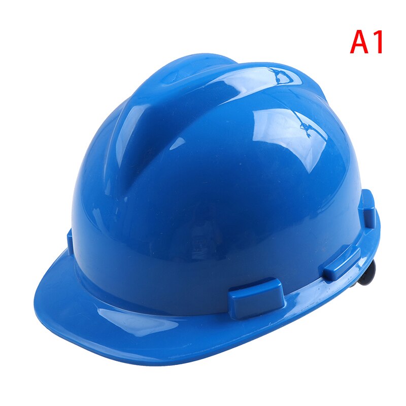 Practical 1Pcs ABS Construction Safety Helmets Electrical Engineering Hard Hat Labor Work Cap: A Style Blue