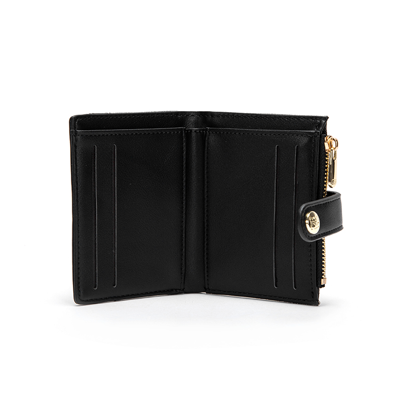 CHCH Classic Retro Herren- und Damen-Universal-Geldbörse mit Buchstabendruck, tragbare Kartentasche, Null-Geldbörse