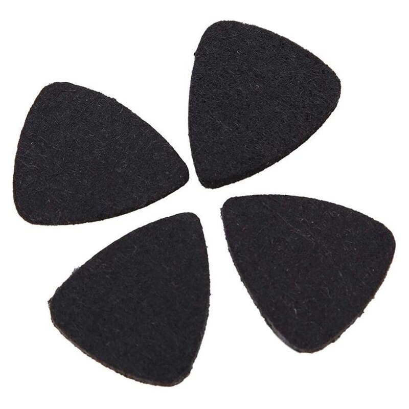 10Stck Wolle Filz Gitarre wählt Ukulele wählt Plektren 3mm Dünne Gitarre wählt für Elektrische Akustische Bass Gitarre