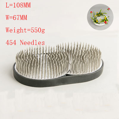 Japanese Ikebana Kenzan Flower Holder Frog Art Fixed Tools Flower Arrangement Round Stainless Steel Pin: MOON SUN