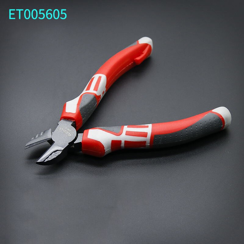 ELECALL Wire cutter pliers Long nose nippers Diagonal Beading Cable Wire Side Cutter Cutting Nippers Pliers Jewelry hand tools: ET005605