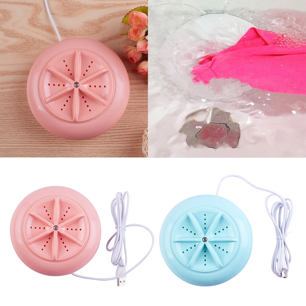 Portable Washing Machine for Makeup Brushes Pants Travel Camping Motorhome Home