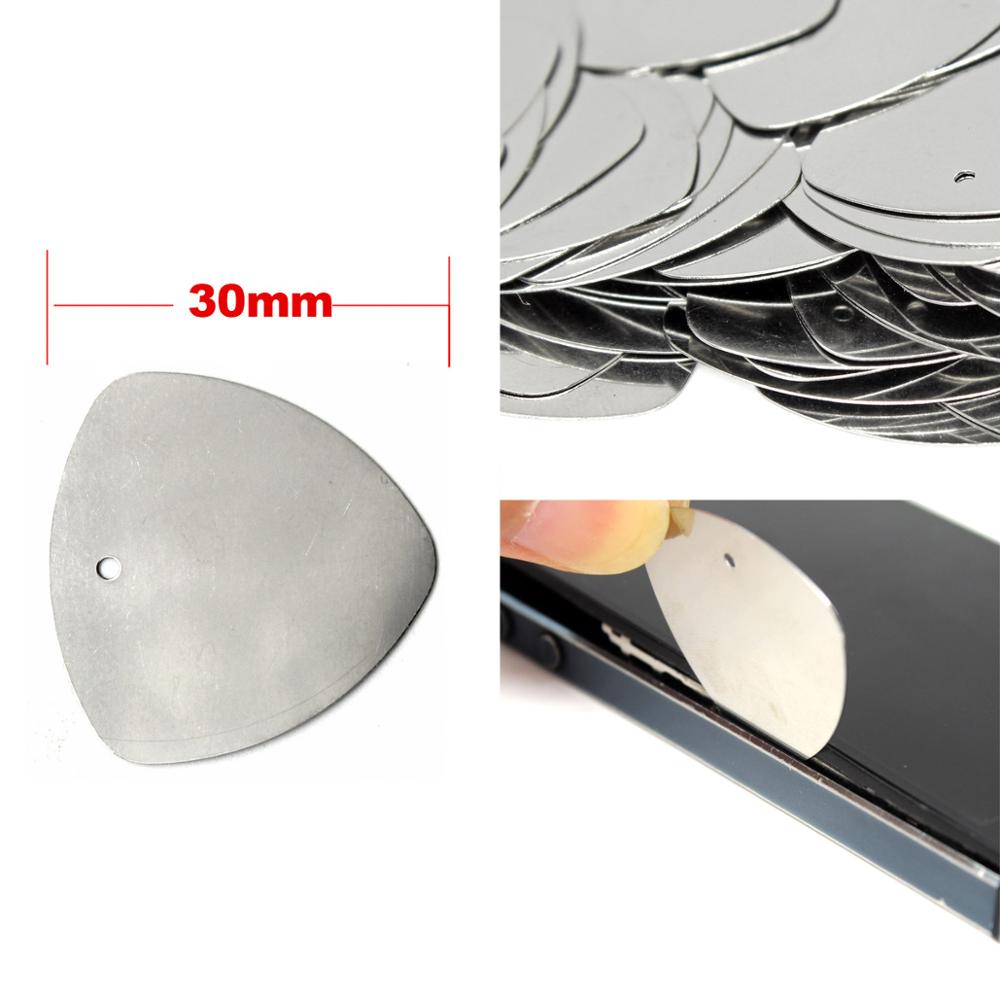 1pcs Triangle Picks Mobile Phone Repair Tools Kit Opening Pry Tool Set Tablet PC Plastic Card Hand Tool Controller Teardown ZM56: 1pcs Metal Triangle