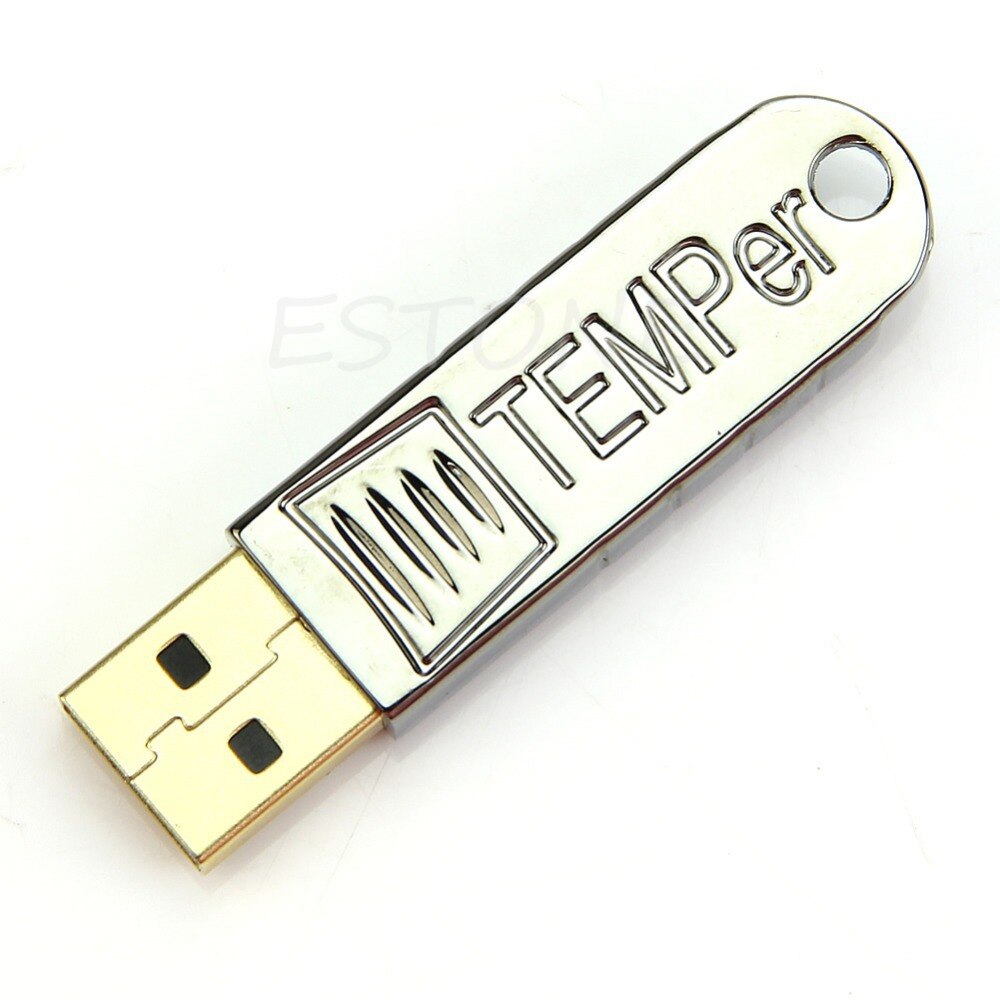 Sensor USB termómetro medidor de temperatura Control de alarma registrador de datos