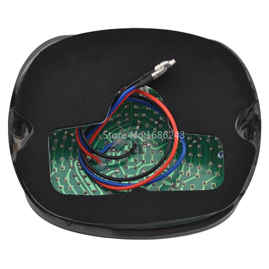 LED Brake Achterlicht Kentekenverlichting Past Voor Harley Sportster 883 1200 XL Touring Softail Dyna Electra Glide Achterlicht