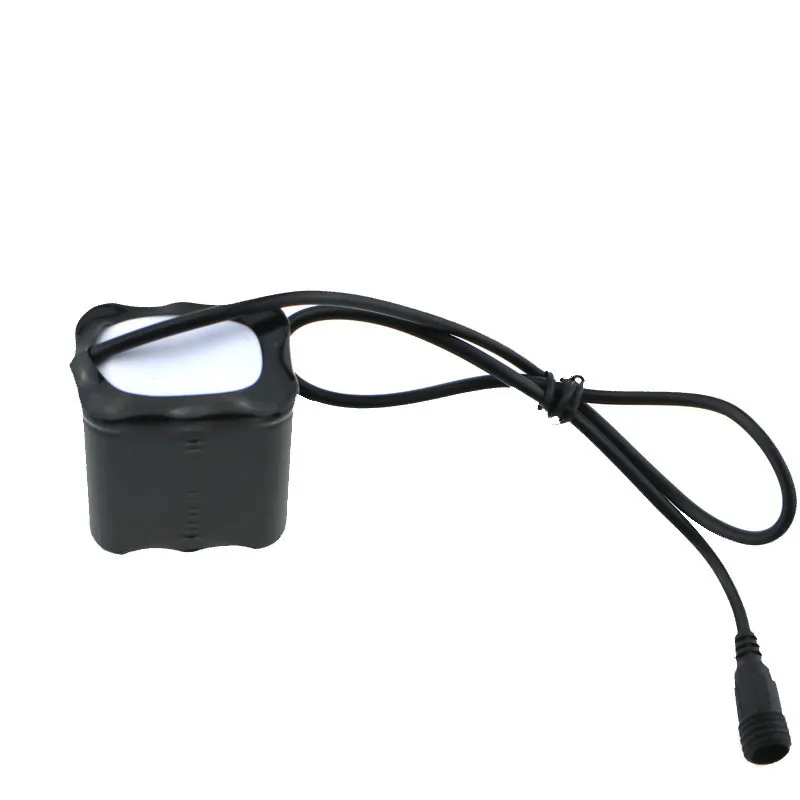 12000mAh 8.4V 18650 Battery Pack Bike Light Battery 6*18650 Lithium Ion For Bike Bicycle Flashlight Headlamp Accessories
