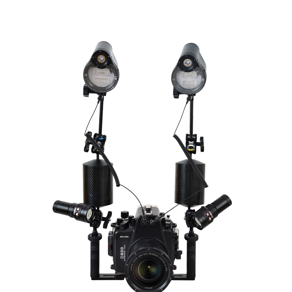 Sync Cord Optical Fiber Cable 1m for Sea&amp;Sea Plympus Seafrog Meikon Flash Strobe Waterproof Diving Lighting System Accessory