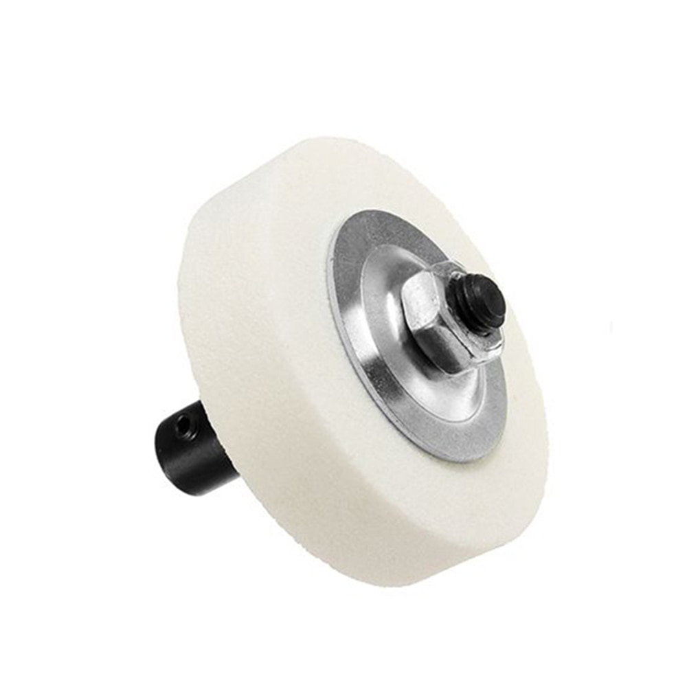 1Pc Schleifen Rad Adapter einstellen Polieren Polieren Rad Schlüssel Werkzeug Bausatz Für Dreh Werkzeug Bohrmaschine Schleif Werkzeug: Weiß Verbinder