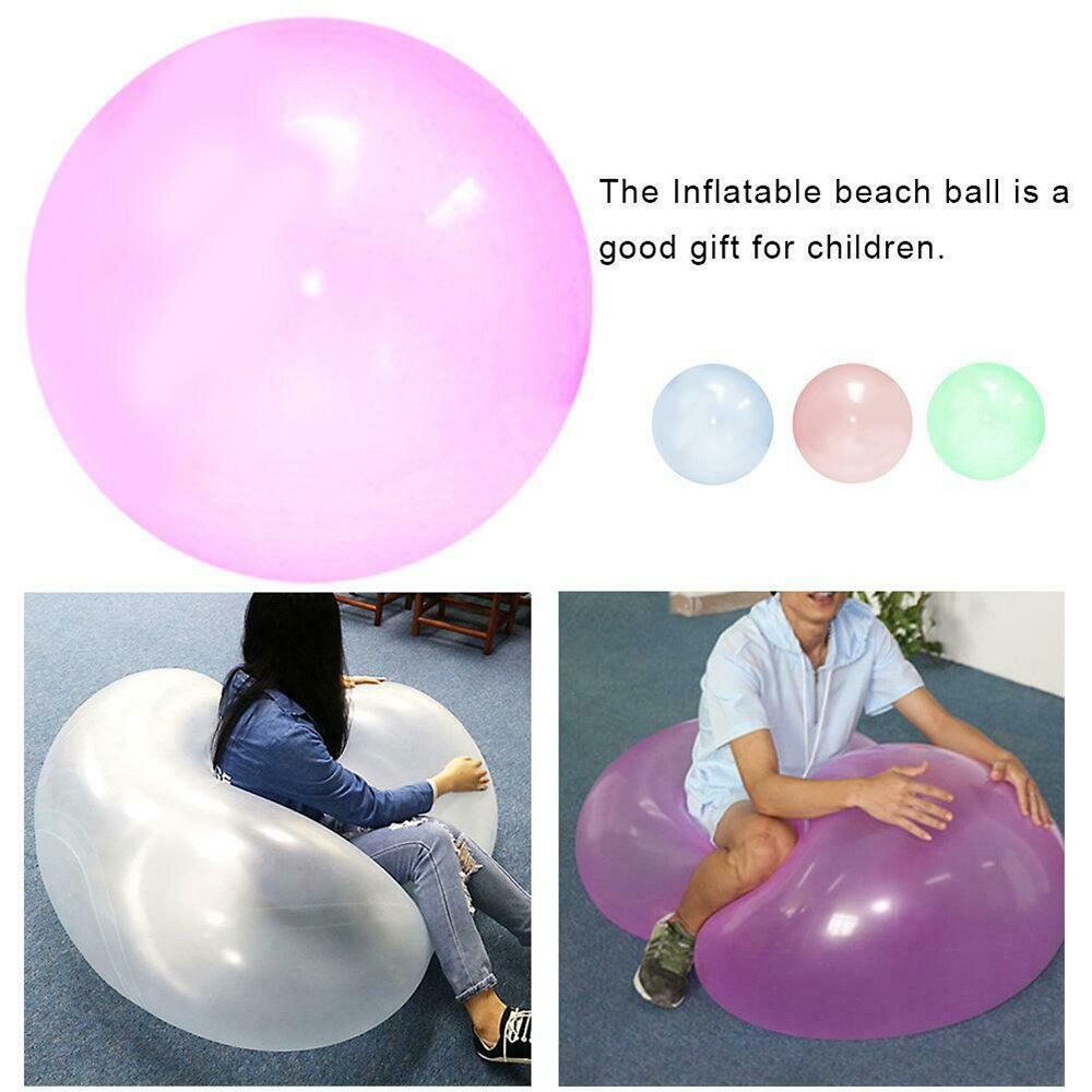 Bubble Ball Inflatable Fun Ball Kids Toys Tear-Resistant Super Bubble Ball Balloons Outdoor Balls Durable Children Toys