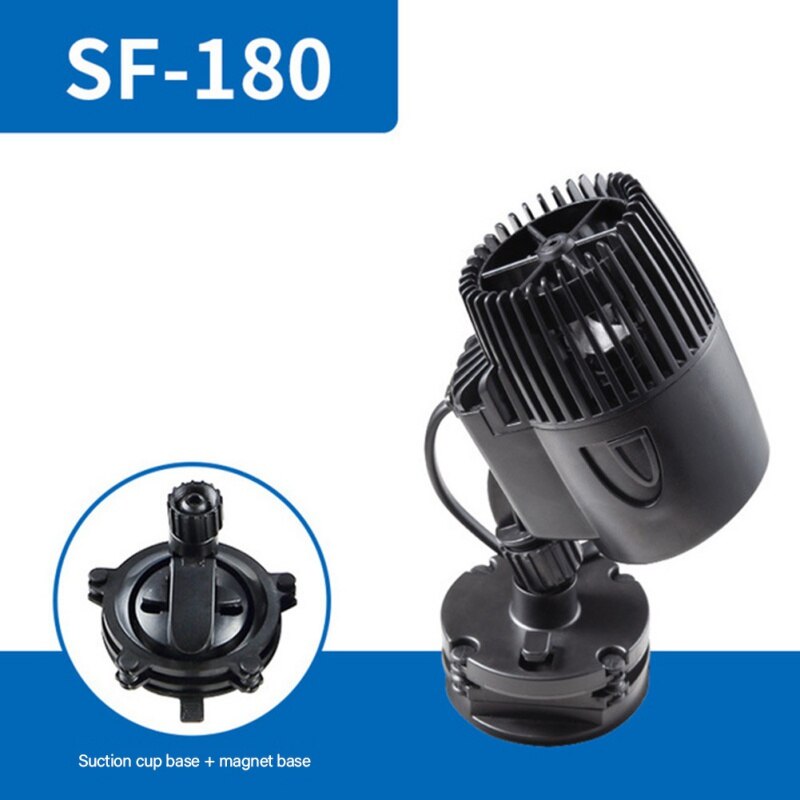 WP-50M Aquarium Fish Tank Marine Coral Wave Maker Surfing Pump Suction fixed Single Head Wave Pump: E
