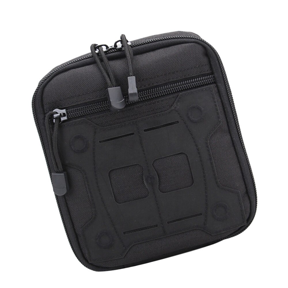 Multifunctionele Tas Outdoor Camping Handtas Opknoping Zak Wandelen Handtas Riem Attachment (Zwart)