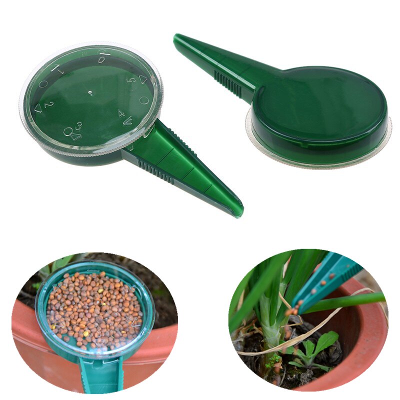 125*65mm Adjustable Garden Plant Seed Dispenser Sower Dial Disseminator Vegetable Farm Seeding Planter Seeder Gardening Supplies