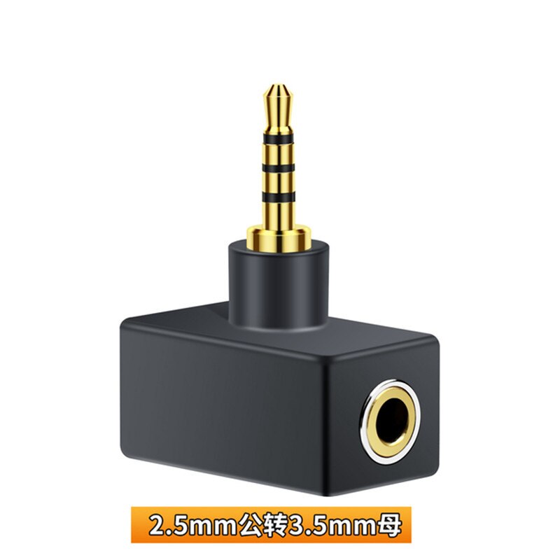 Audiophile Adapter słuchawek 2.5mm 3.5mm 4.4mm złącze mężczyzna kobieta HiFi Jack 2.5 3.5 4.4 konwerter Audio wtyczka gniazda słuchawkoego: 2.5 Male 3.5 Female