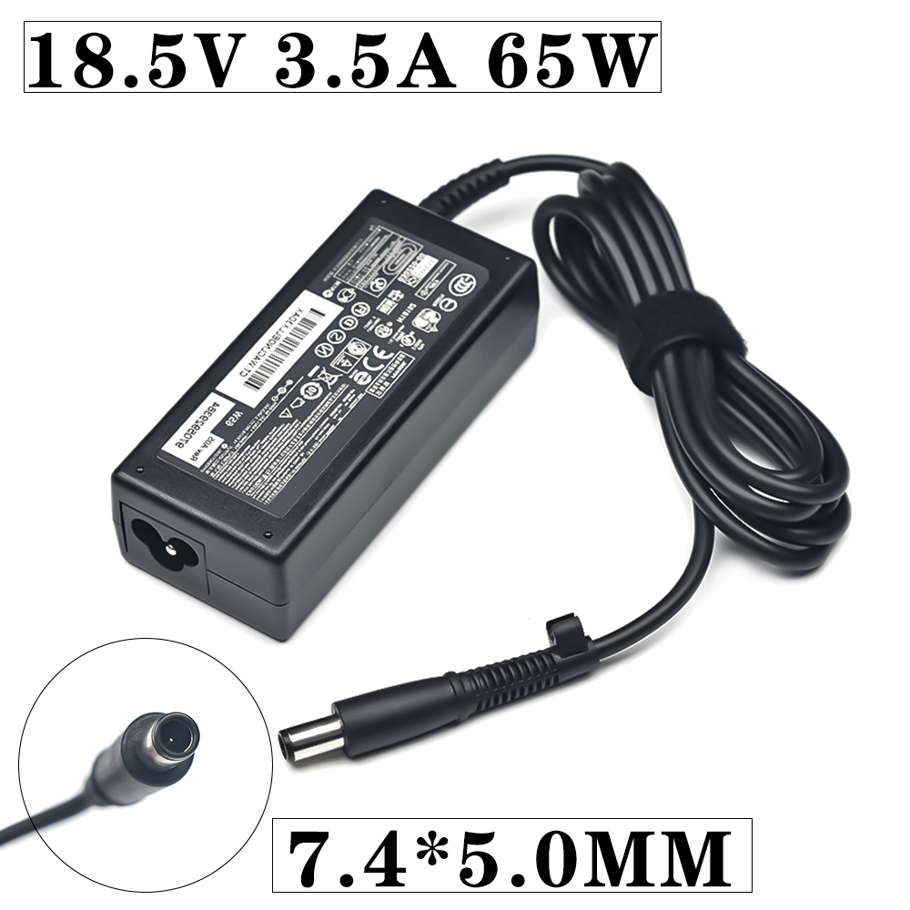 18.5V 3.5A 7.4*5.0mm 65W AC Laptop Adapter Charger For HP Compaq Pavilion G6 DV5 DV6 DV7 DV4 G50 G60 N193 CQ43 CQ32 CQ60