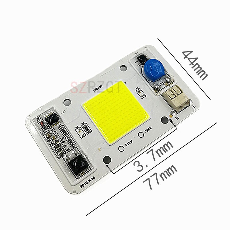 50w 110v/220v COB LED White Led lamps Light