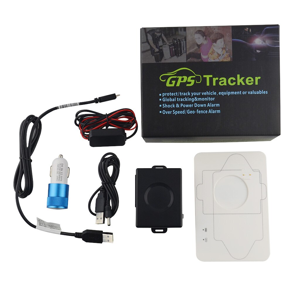 CCTR-800+ Waterproof GPS Car Tracker with Powerful Magnet 6000mAh Battery Low Alarm Notice History Tracking Platform Free Track