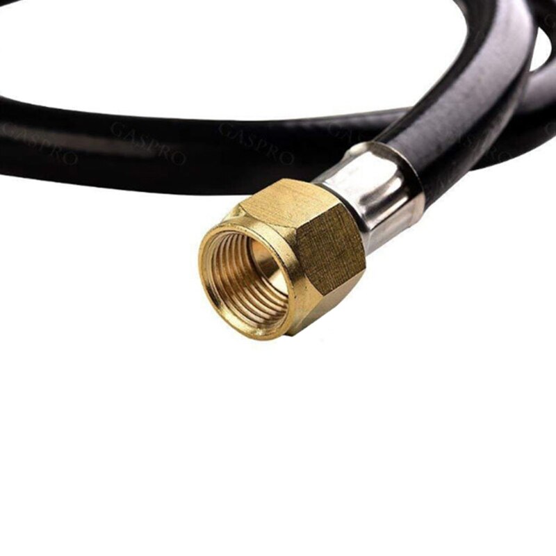 High Pressure LPG Gas Burner 20PSI Pressure Regulator With 1M Hose , for North American Oven Grill, Heater, Fire Pit, Gas Water