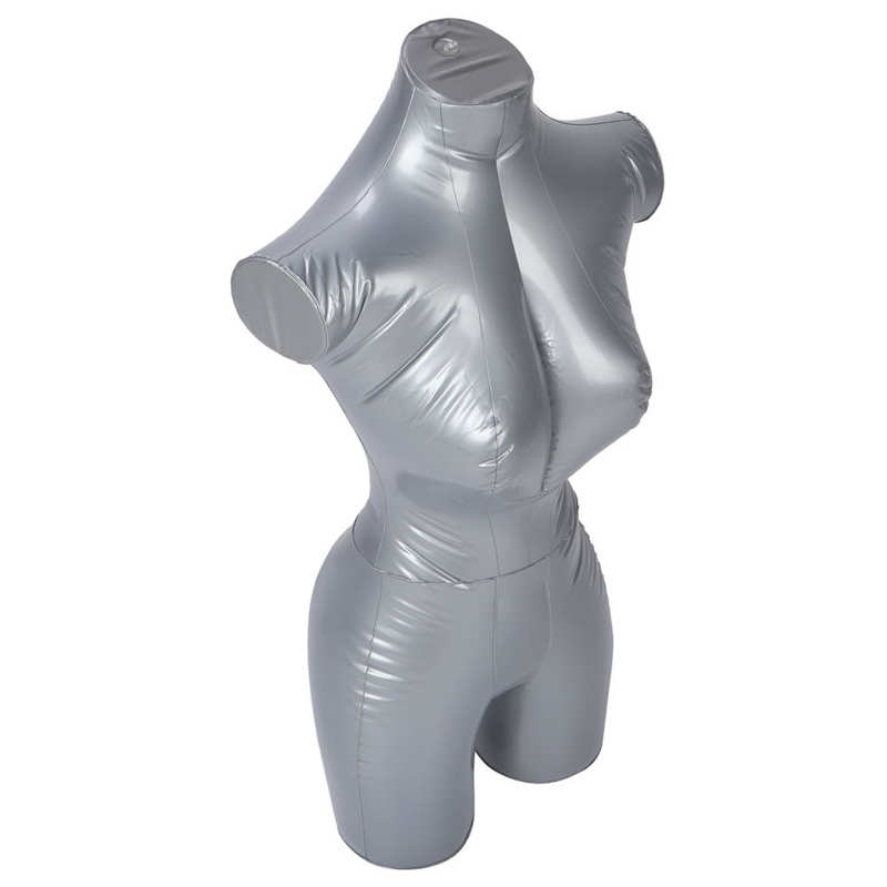 Female Inflatable Mannequins Model Upper Body Clothing Window Display Rack Female Torso Model Full Body Mannequin Clothing