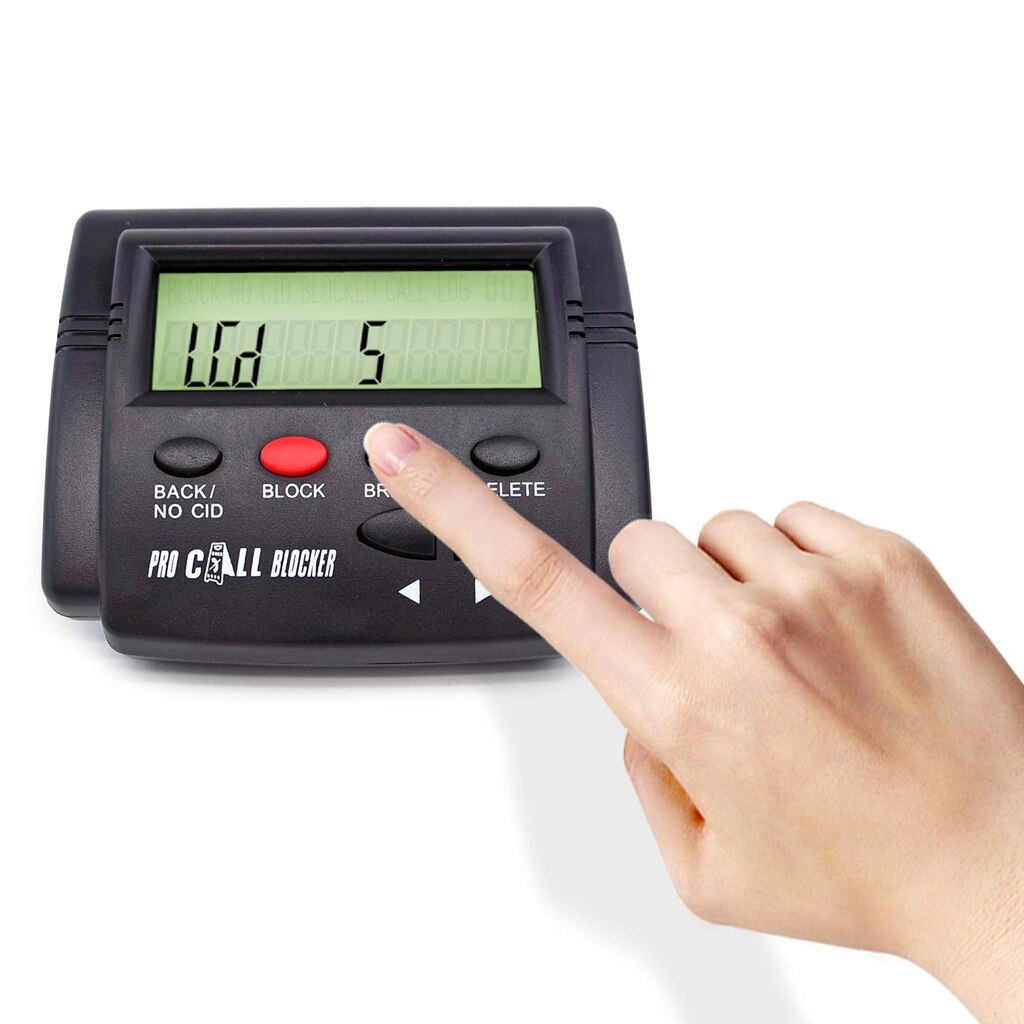 Call Blocker 1500 Numbers Capacity Stop All Cold Calls for Fixed Phones