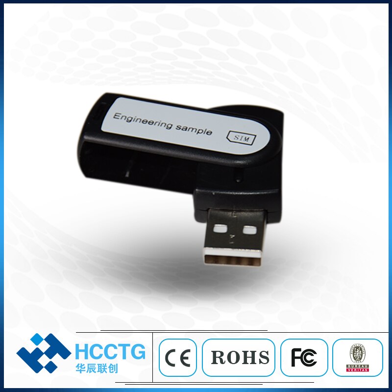 USB Interface Mini Smart Card Reader With Freely SDK Reader DCR3500