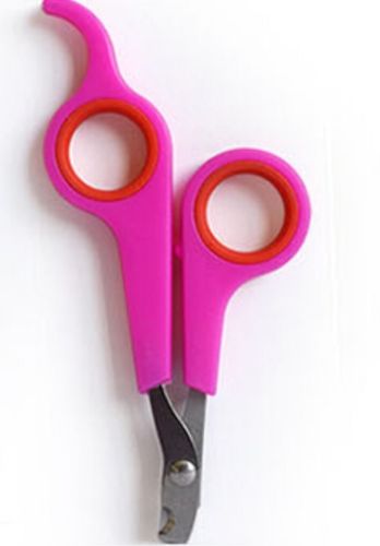 Tondeuse à griffes pour chien chat | Pour animaux domestiques, soins des orteils et des pattes, ciseaux, coupe-griffe, utile, outil de toilettage: rose red