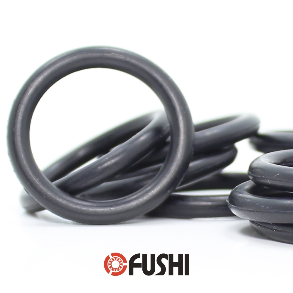 CS1.9mm EPDM O RING ID 5.7/6.2/6.6/7.6/8.5/8.6/8.8*1.9 mm 100PCS O-Ring Gasket Seal Exhaust Mount Rubber Insulator Grommet ORING