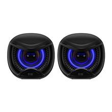 Computer Speakers Owl Bird Eyes 3D Stereo Wireless Bluetooth Speaker Mini Cool LED Light for Laptop Desktop PC MP3/MP4