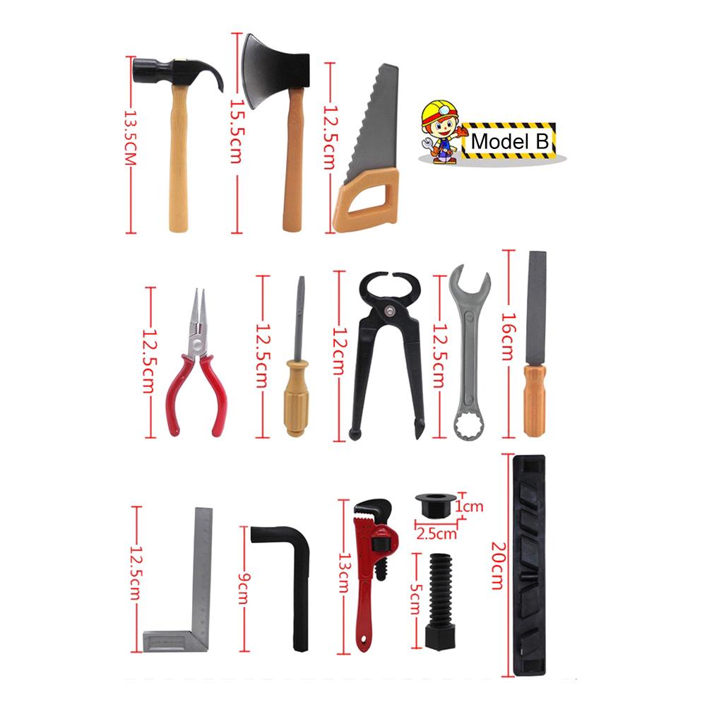 Kinderen Set Huis Spel Spelen Huis Spelen Opgegroeid Speelgoed Set Simulatie Speelgoed multifunctionele 14 stuk Reparatie gereedschap Speelgoed Kit