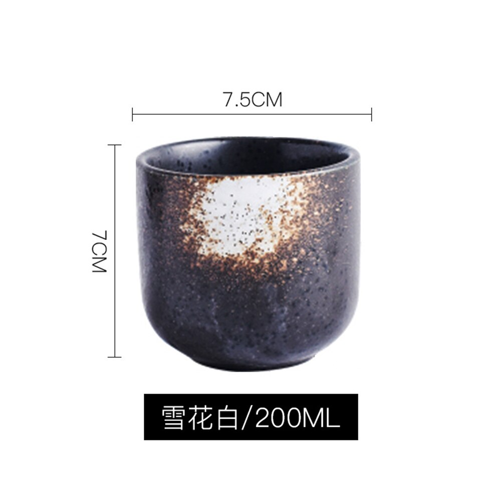 200ml søte japanske rå keramikk melk kopp flammeovn keramiske krus kaffekopper ettermiddagste kopp tazas originales: F